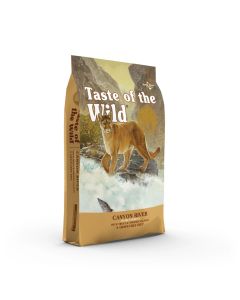 TASTE OF THE WILD Canyon River Feline (pastrmka i dimljeni losos) 2kg Hrana za mačke So cheap