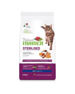 TRAINER NATURAL Sterilised 1.5 kg Hrana za mačkeSo cheap