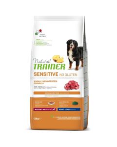 TRAINER NATURAL Sensitive No Gluten (jagnjetina) 12kg Hrana za odrasle pse srednjih i velikih rasaSo cheap