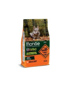 MONGE BWild All Breeds Grain Free pačetina i krompir 2.5kg Suva hrana za pseSo cheap