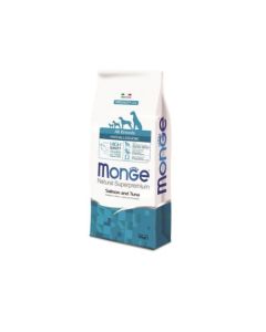 MONGE All Breeds Hypoallergenic losos i tunjevina 12kg Suva hrana za pseSo cheap