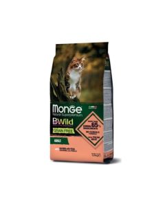 MONGE Cat BWild Grain Free Losos sa Graškom 1.5kg Suva hrana za mačkeSo cheap