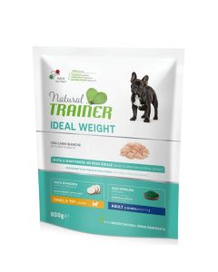 TRAINER NATURAL Weight care sa belim mesom za odrasle pse malih rasa 800gSo cheap