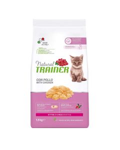 TRAINER NATURAL Cat Kitten Piletina 1.5 kg Suva hrana za mačkeSo cheap