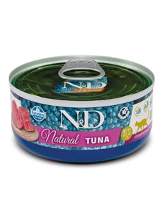 N&D NATURAL Can Cat Natural Tuna 70 g Hrana za mačkeSo cheap