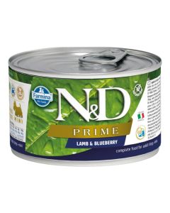 N&D PRIME Can Dog Prime Mini Lamb and Blueberry 140 g Hrana za pse So cheap