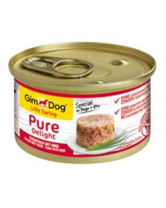 GIMDOG Little Darling Pure Delight Tuna i govedina 85 g Hrana za pse u konzerviSo cheap