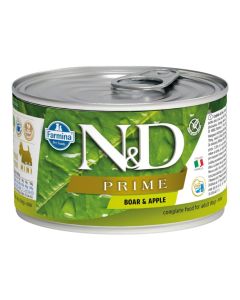 N&D Can Dog Prime Mini Boar and Apple 140 g Hrana za pseSo cheap