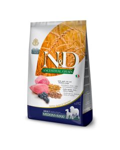 N&D ANCESTRAL GRAIN Lamb and Blueberry Medium/Maxi 12 kg Hrana za pseSo cheap