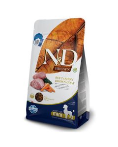 N&D BROWN Dog Lamb Spirulina Carrot Mini 2 kg Hrana za pseSo cheap