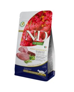 N&D QUINOA Cat Weight Management Lamb and Artichoke 5 kg Hrana za mačkeSo cheap