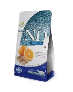 N&D OCEAN Cat Herring and Orange 5 kg Hrana za mačkeSo cheap