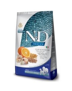 N&D OCEAN Codfish Spelt Oats Orange Medium and Maxi 2.5 kg Hrana za pseSo cheap