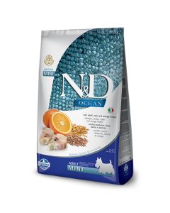 N&D OCEAN Codfish Spelt Oats Orange Mini 2.5 kg Hrana za pseSo cheap