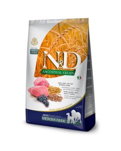 N&D ANCESTRAL GRAIN Lamb Blueberry Medium and Maxi 2.5 kg Hrana za pseSo cheap