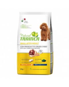 NATURAL TRAINER Sirova šunka i pirinač 2 kg Hrana za odrasle pse malih rasaSo cheap