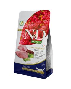 N&D QUINOA Cat Weight Management Lamb and Artichoke 300 g Hrana za mačkeSo cheap