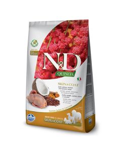 N&D QUINOA Skin and Coat Quail Coconut 2.5 kg Hrana za pse So cheap