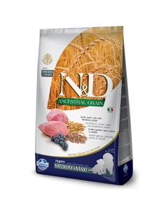 N&D ANCESTRAL GRAIN Lamb Blueberry Medium and Maxi 12 kg Hrana za pseSo cheap