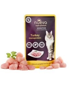 NUEVO N95204 Sensitive ćuretina sos 85g Monoprotein za mačku Vlažna hrana za mačkuSo cheap