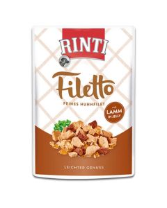 RINTI FI95406 Filetto Piletina i jagnjetiina u želeu 100 g Sos za pseSo cheap