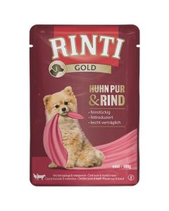 RINTI FI92021 Gold Mini Govedina i piletina 100 g Sos za pseSo cheap