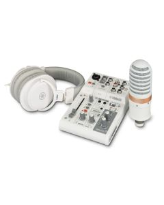 YAMAHA AG03MK2 LSPK White Live Streaming kompletSo cheap