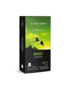 CAFFE CARRARO Arabica Brasile 5.2 g Kafa kapsuleSo cheap