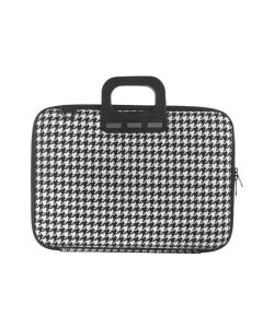 BOMBATA Houndstooth 16'' Noir Torba za laptopSo cheap