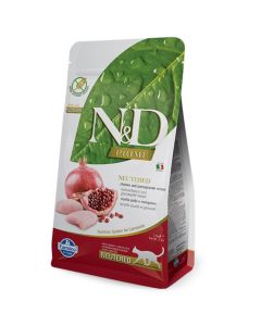 N&D PRIME Cat Neutered Chicken & Pomegranate 5 kg Hrana za mačkeSo cheap