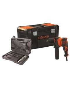 BLACK & DECKER BEH710KA80 Električna udarna bušilica + kofer + priborSo cheap