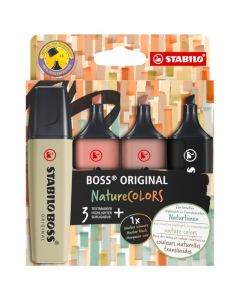 STABILO Boss Original Nature Colors Set 1/4 SignirSo cheap