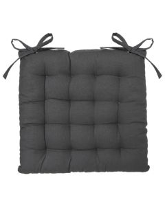 ATMOSPHERA Jastuk za stolicu Tamno siva 38 x 38 x 4.5 cmSo cheap