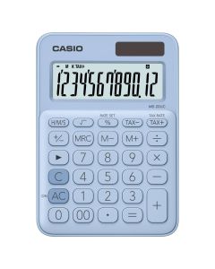 CASIO MS 20 UC Kalkulator Svetlo plavaSo cheap