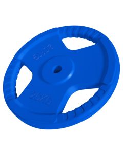 GORILLA SPORTS Gumirani teg 20kg (plavi)So cheap