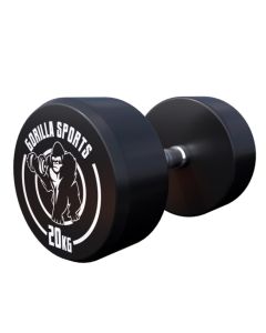 GORILLA SPORTS Okrugla gumirana bučica (20 kg)So cheap