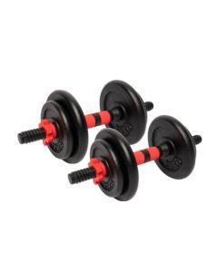 GORILLA SPORTS Set od 2 podesive bučice od livenog gvožđa 25 mm 30 kgSo cheap