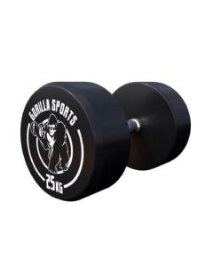 GORILLA SPORTS Okrugla gumirana bučica 25 kg So cheap