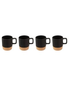 SECRET DE GOURMET Bamboo black Set od 4 šolje za kafu 120 mlSo cheap