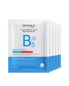 BIOAQUA Hijaluronska kiselina i Vitamin B5 5kom Maska za liceSo cheap