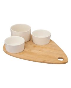 SECRET DE GOURMET Aperitif set Bamboo whiteSo cheap