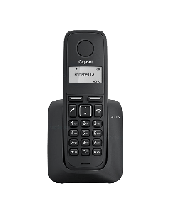 GIGASET A116 (Crna) Fiksni telefonSo cheap