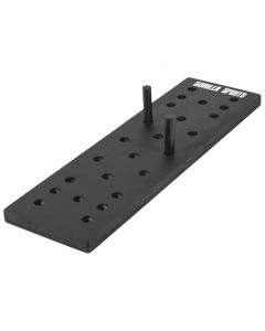 GORILLA SPORTS Perforirana ploča za trening (Pegboard)So cheap