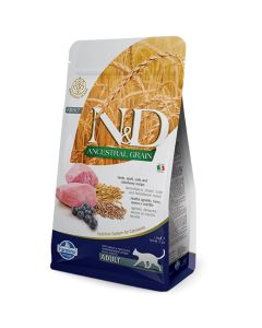 N&D ANCESTRAL GRAIN Cat Lamb and Blueberry 10 kg Hrana za mačkeSo cheap