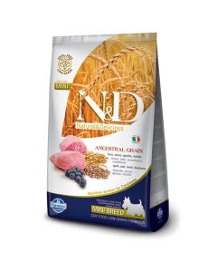 N&D ANCESTRAL GRAIN Lamb and Blueberry Mini 2.5 kg Hrana za pseSo cheap