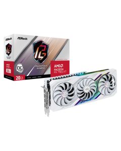 ASROCK Radeon RX 7900 XT Phantom Gaming White OC 20GB GDDR6 320-bit RX7900XT PGW 20GO Grafička kartaSo cheap