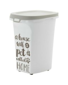 MODERNA Pet Wisdom Trendy Story Large 20l Kutija za hranu Siva So cheap