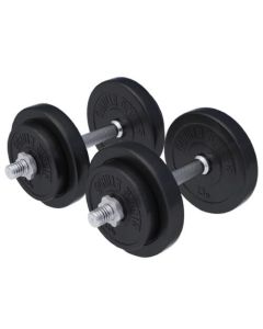 GORILLA SPORTS Set od dve podesive bučice 20 kg So cheap