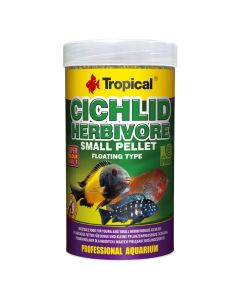 TROPICAL Cichlid Herbivore Small Pellet Hrana za ciklide biljojede 250 ml/90 gSo cheap