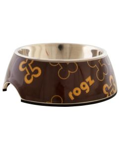 ROGZ  Bubble Trendy Bowlz M Brown Bones ČinijaSo cheap